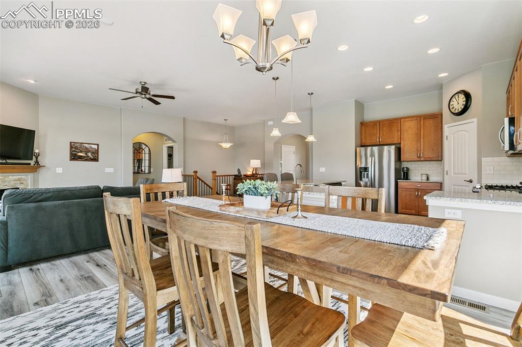 Dining Area - Overlooking the Kitchen