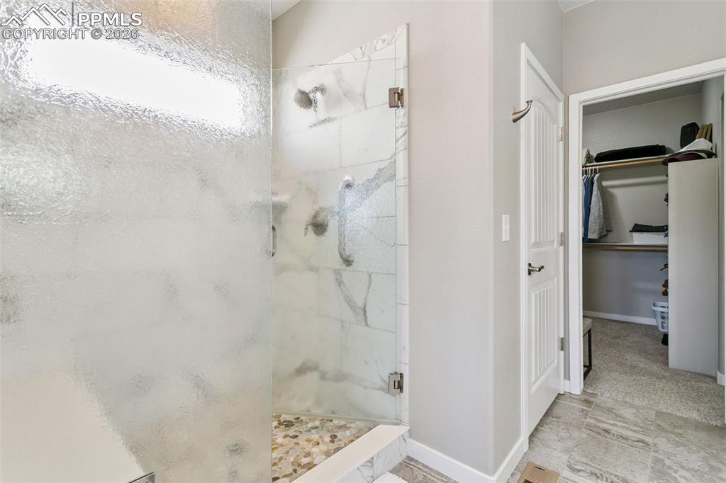 Bathroom featuring a Superb Spa Shower
