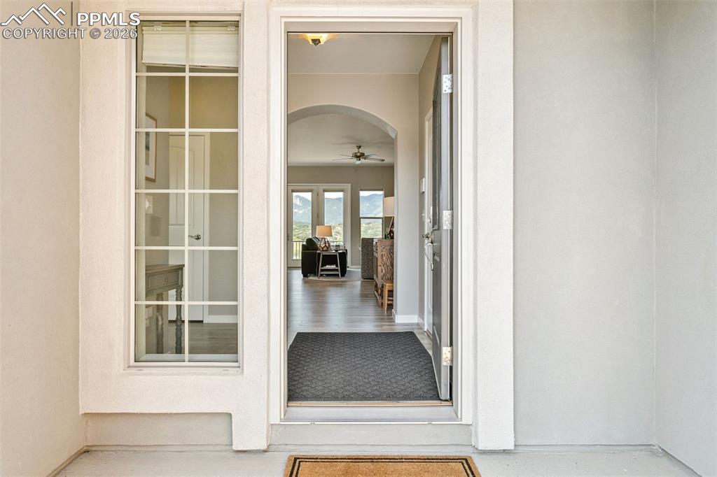 Great Entrance with Covered Porch