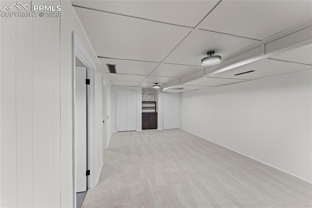 basement family room