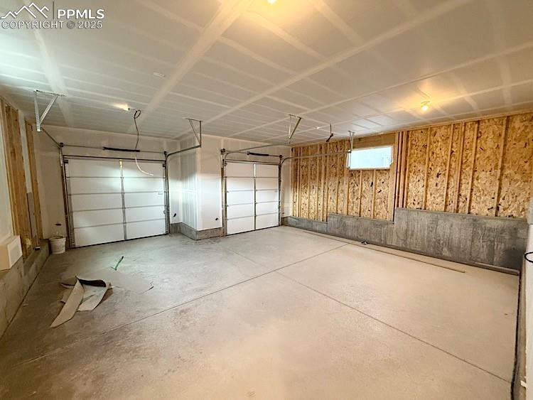 2 Car Tuck Under Alley Garage!