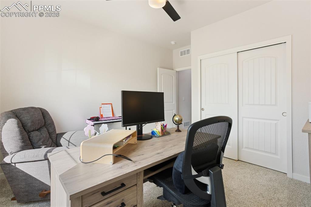 Second bedroom/office main level