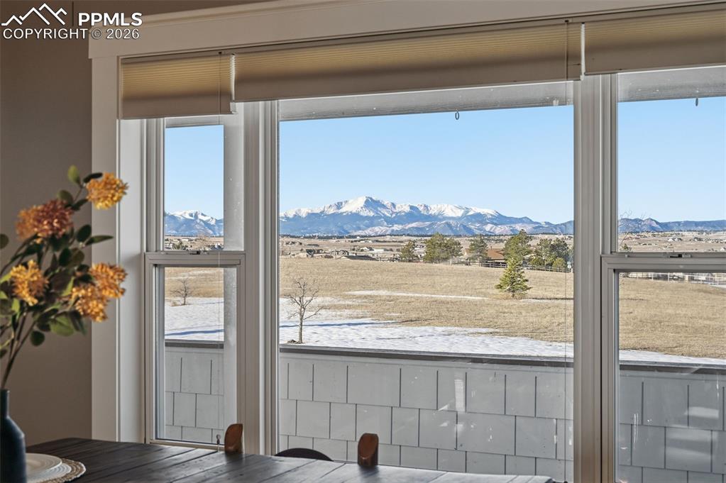 Pikes Peak Views from dining
