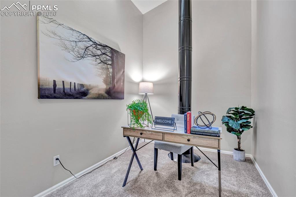 Flex space on upper level