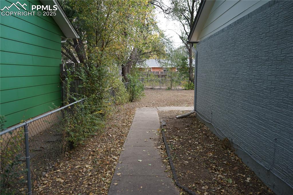 View of side of property