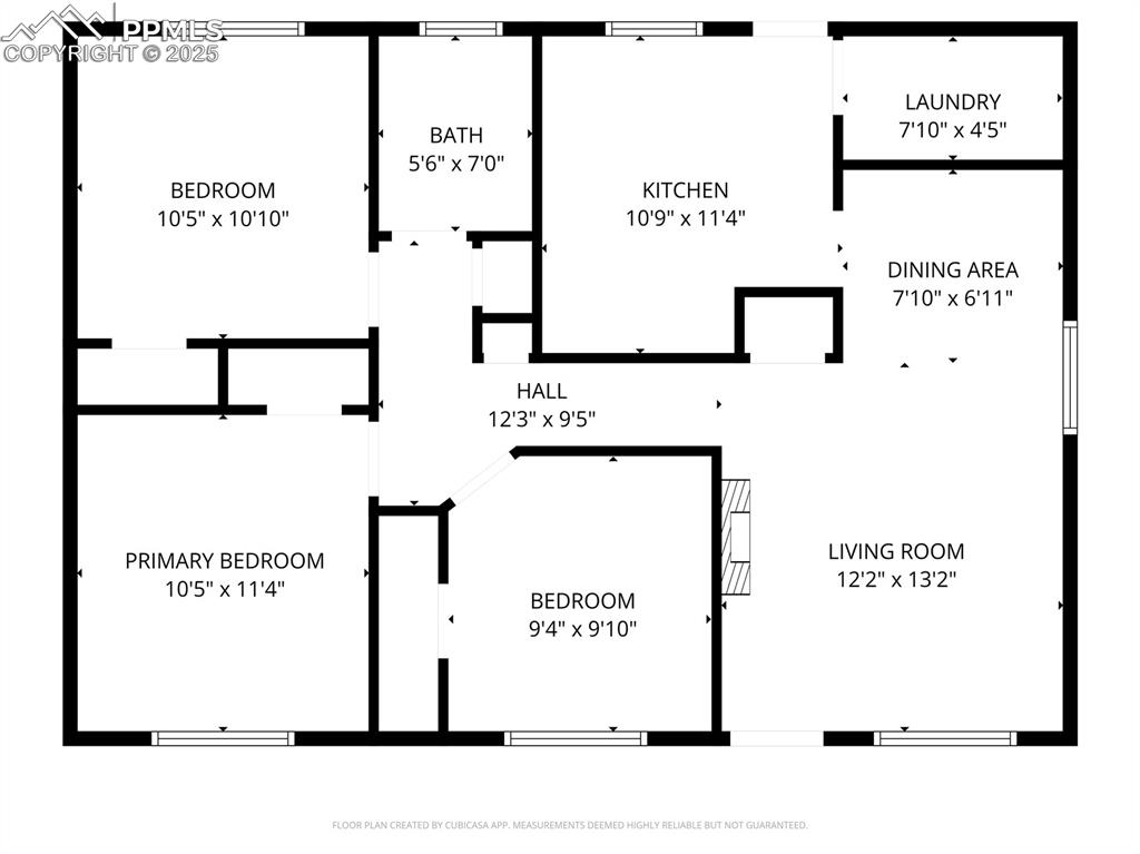 View of floor plan / room layout