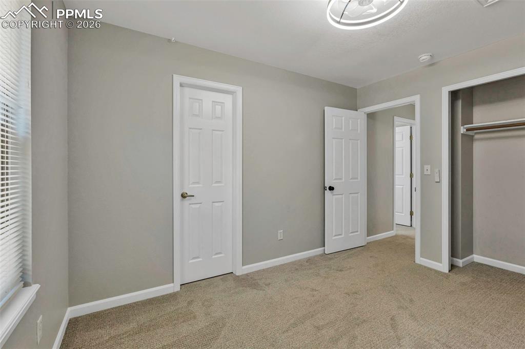 Nice sized bedroom #2 with bathroom access.