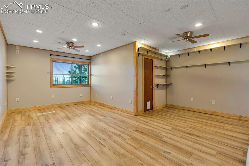 More square footage; makes a perfect game room, family room, home gym or could be bedroom #5.