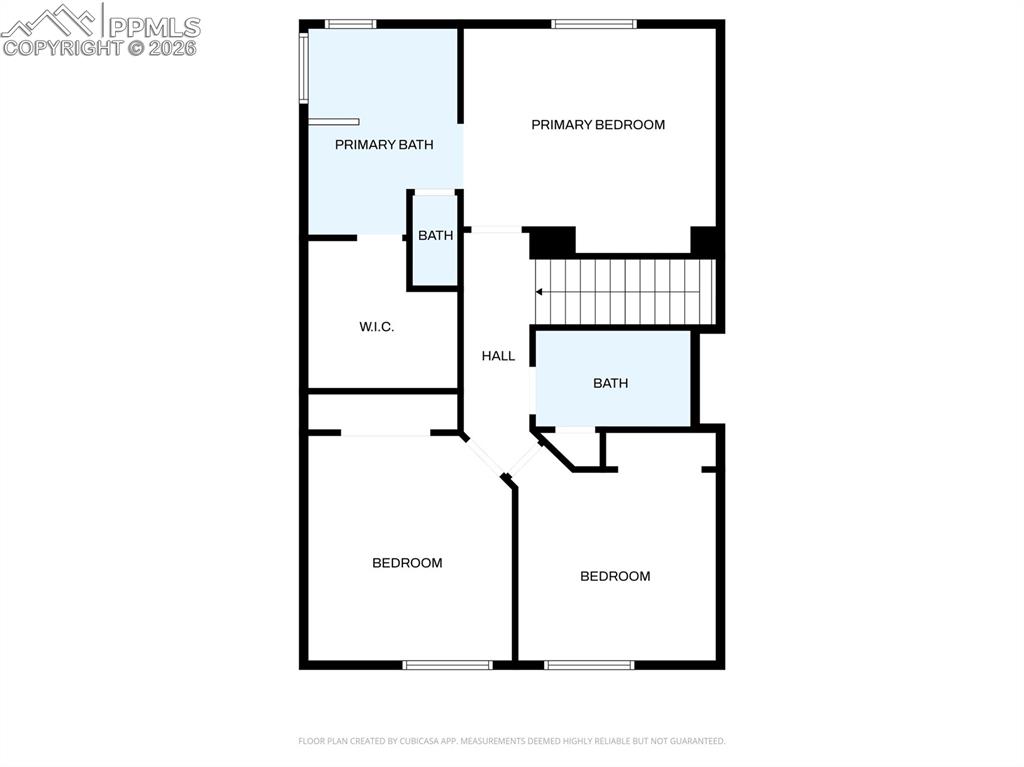Upper Level Floor Plan