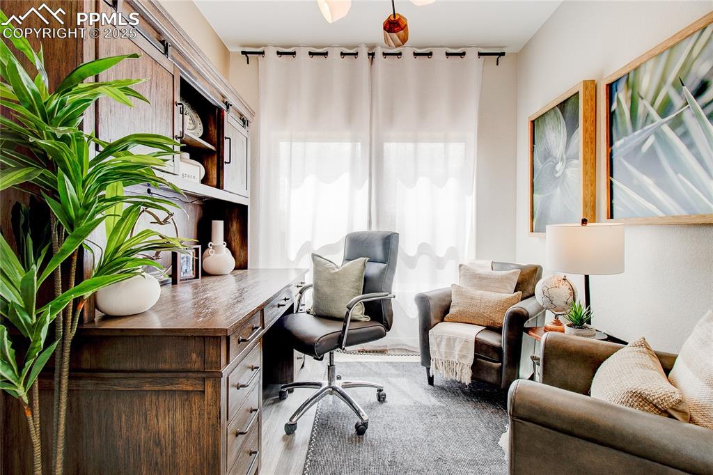 View of office space