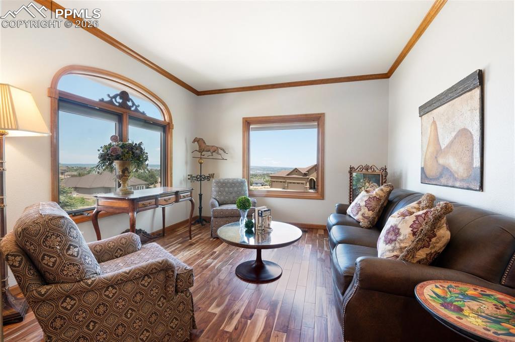 City Light Views In The Sitting Room