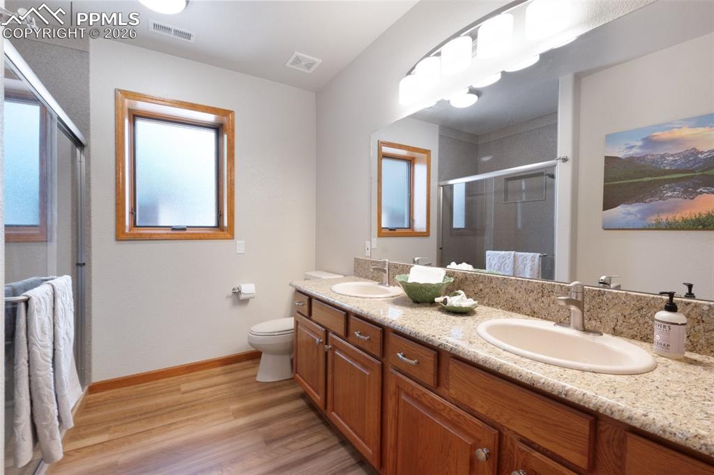 Full Bath With Double Sinks