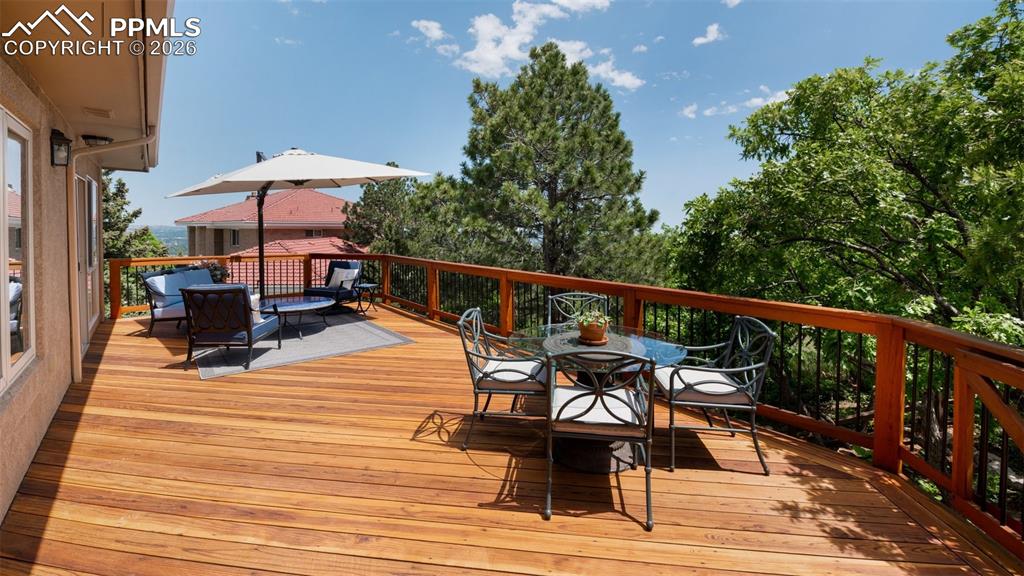 NEWLY Refinished Deck