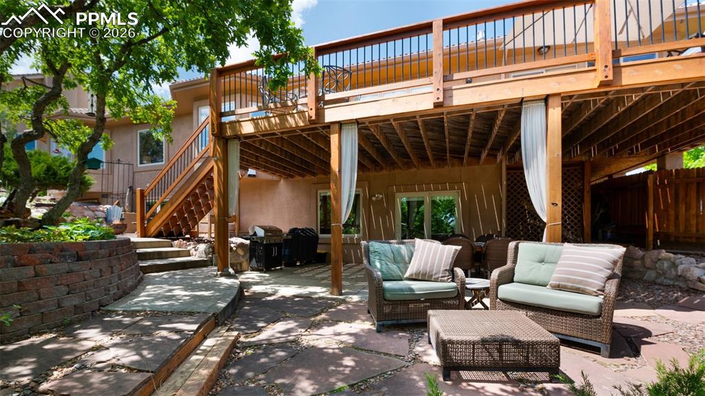 Numerous Outdoor Living Areas