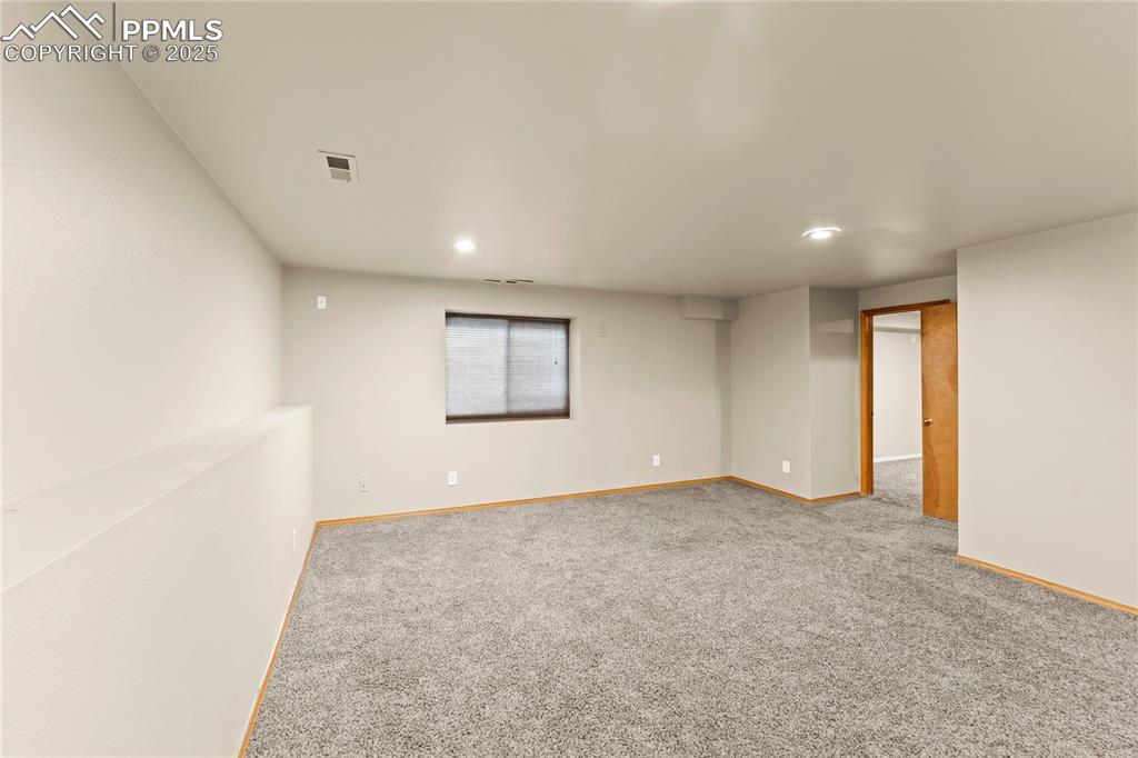 Basement family room