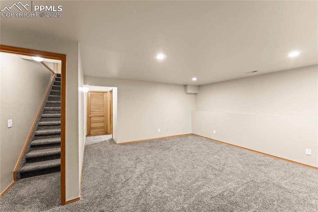Basement family room