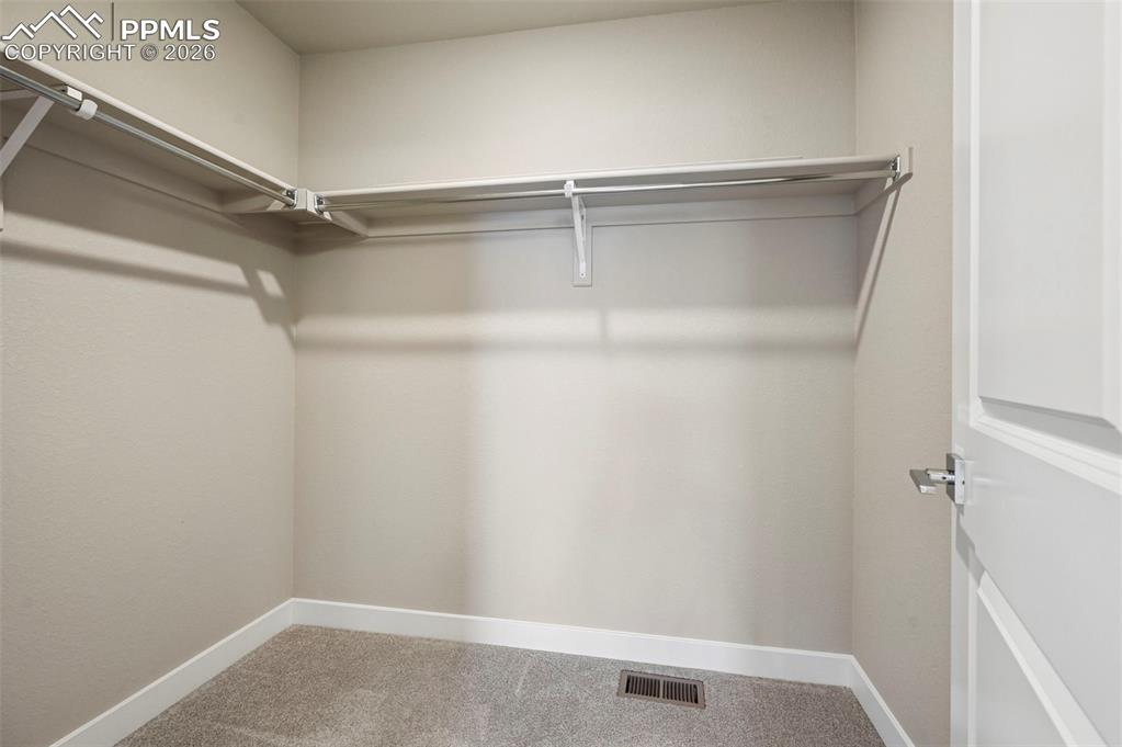 Large walk-in closet 