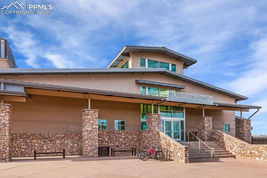 Resident only Meridian Ranch recreation center with pools, courts, fitness and more!  See virtual tour / video 