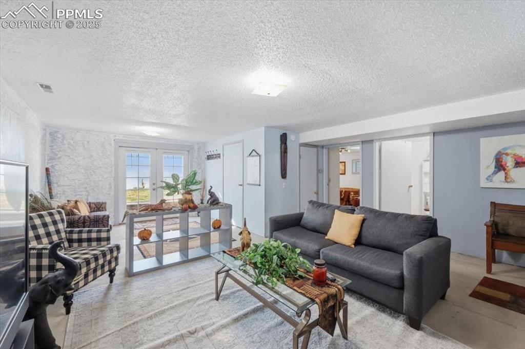 In-law suite living room