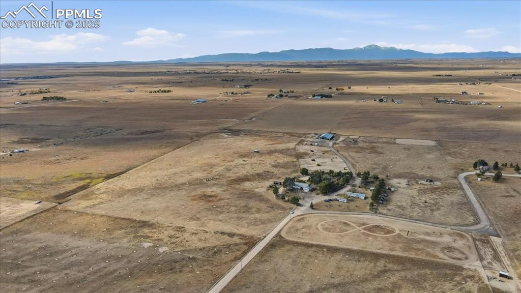 Arial view of complete property