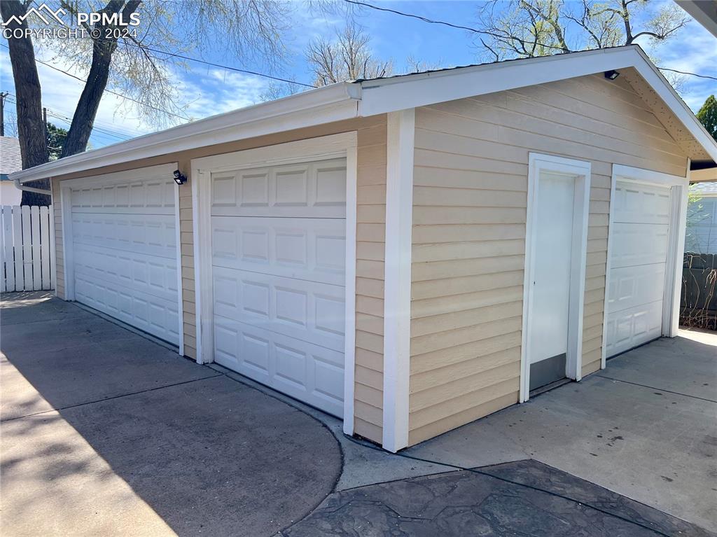 View of garage two