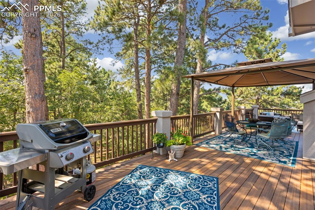 Expand your space to this walkout to deck from kitchen