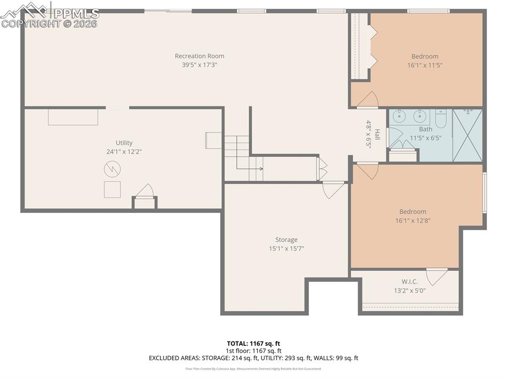 Lower level B4 utility room conversion