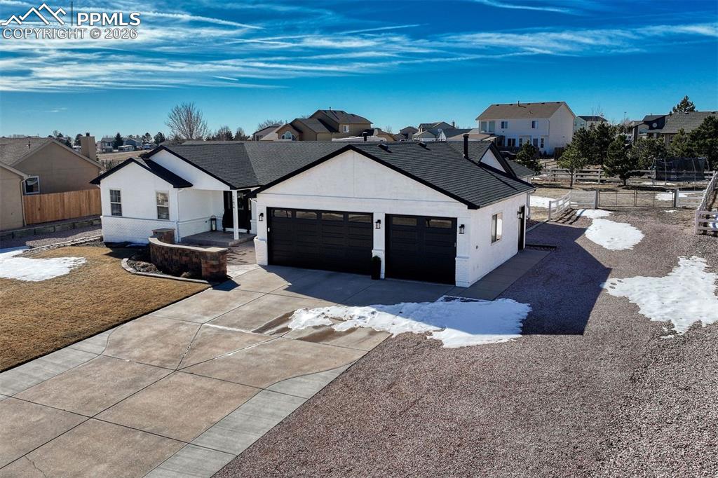 This home also features a new roof, new garage doors & central vac