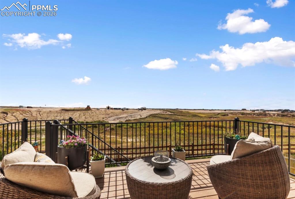 View from upper deck