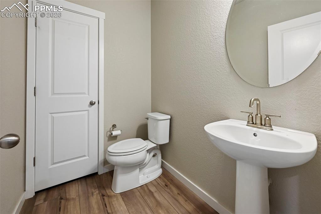 main level half bath