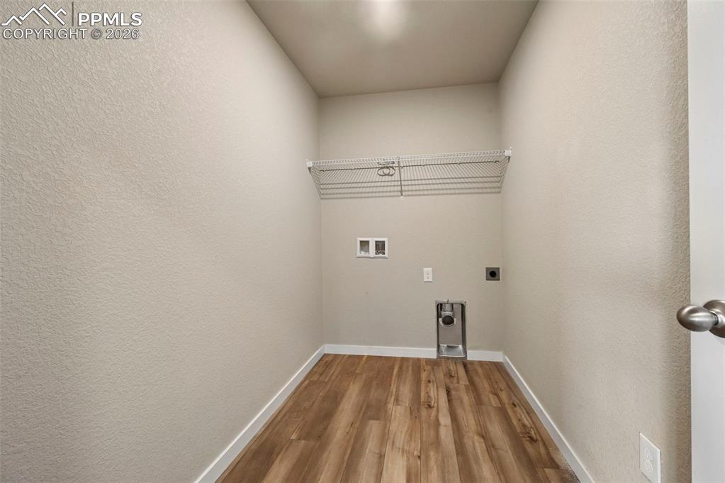 second floor laundry room