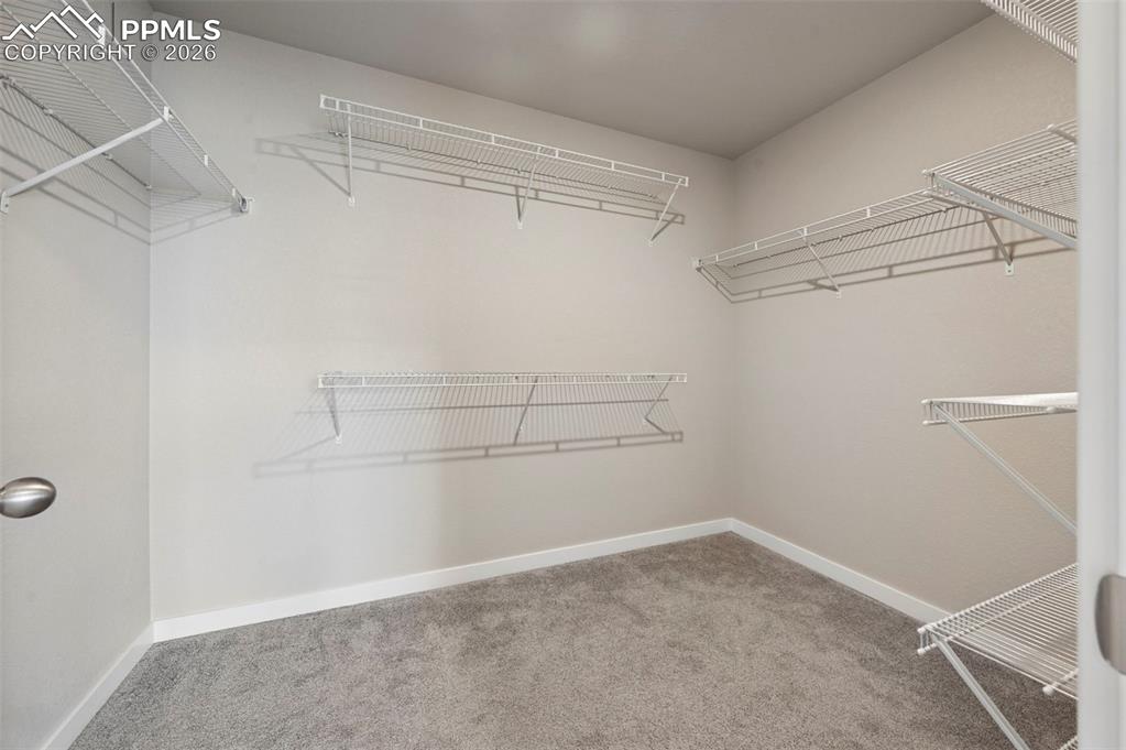 large walk in closet