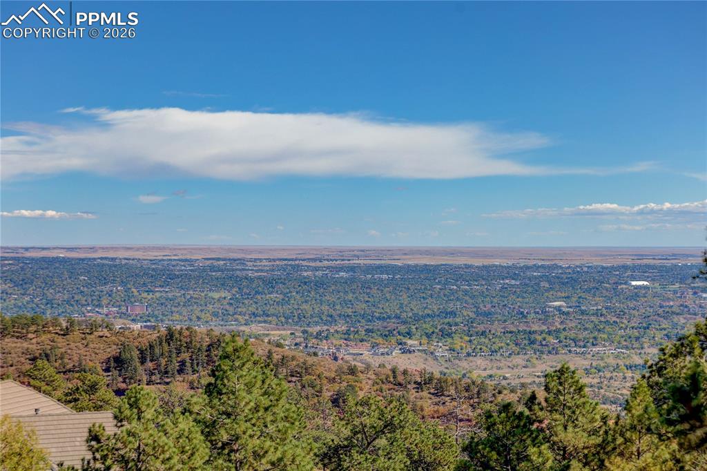 Panoramic views of Colorado Springs