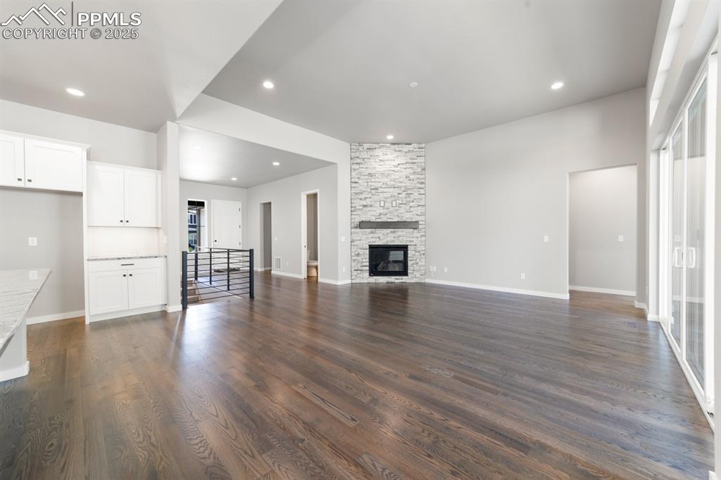 Same floor plan, different house for demonstration 