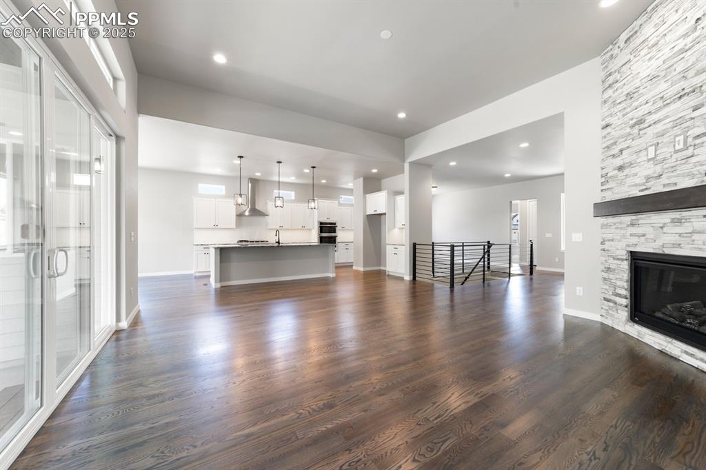 Same floor plan, different house for demonstration 