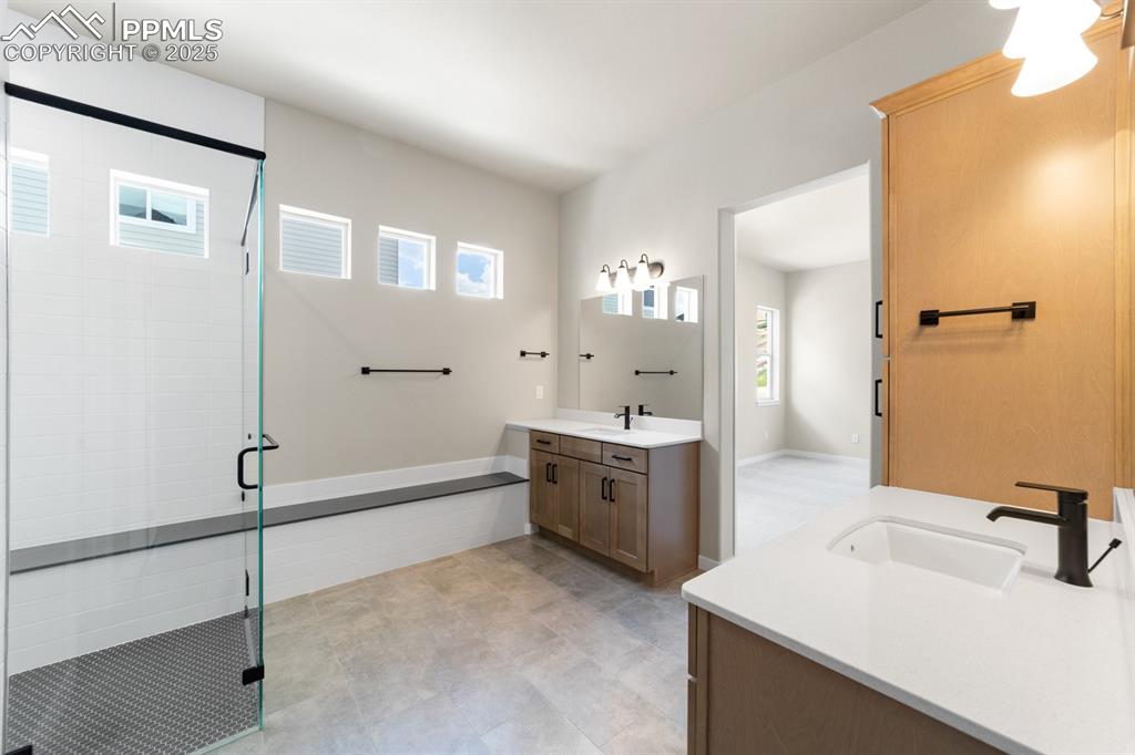 Same floor plan, different house for demonstration 