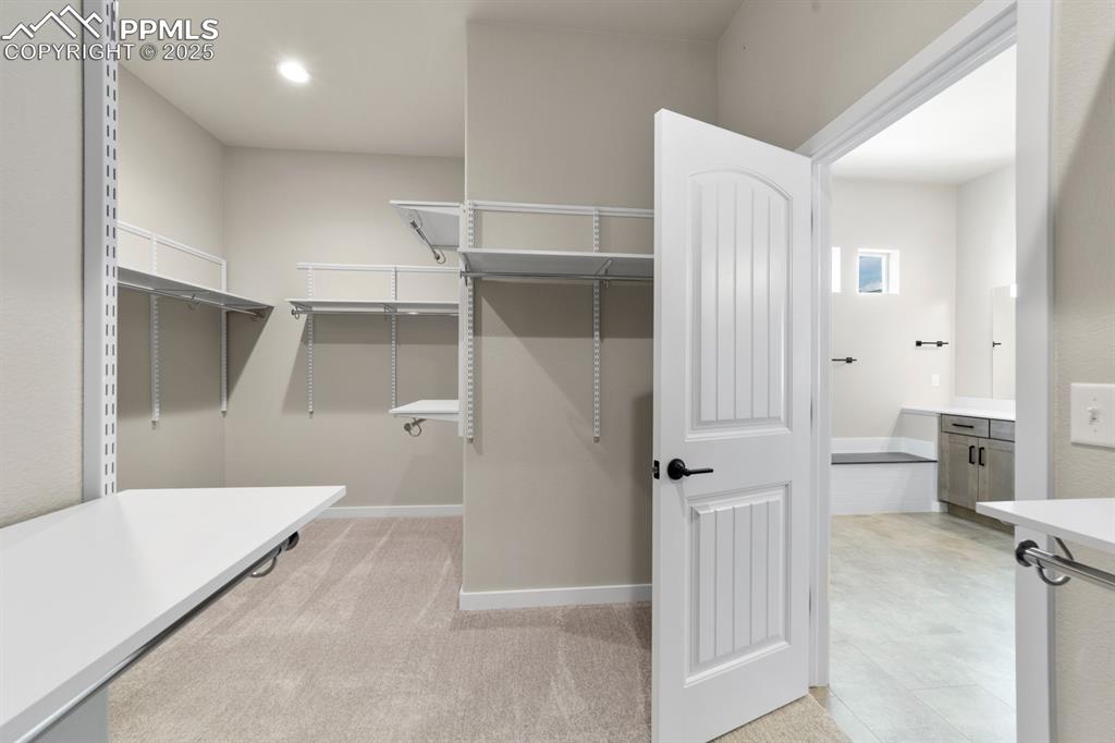 Same floor plan, different house for demonstration 