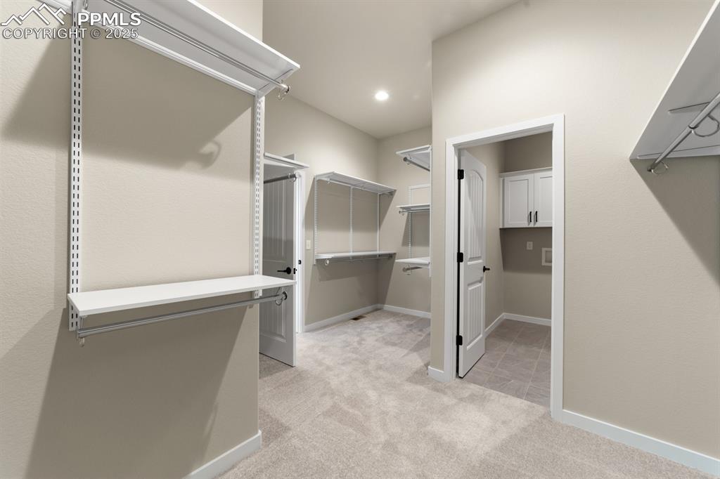 Same floor plan, different house for demonstration 