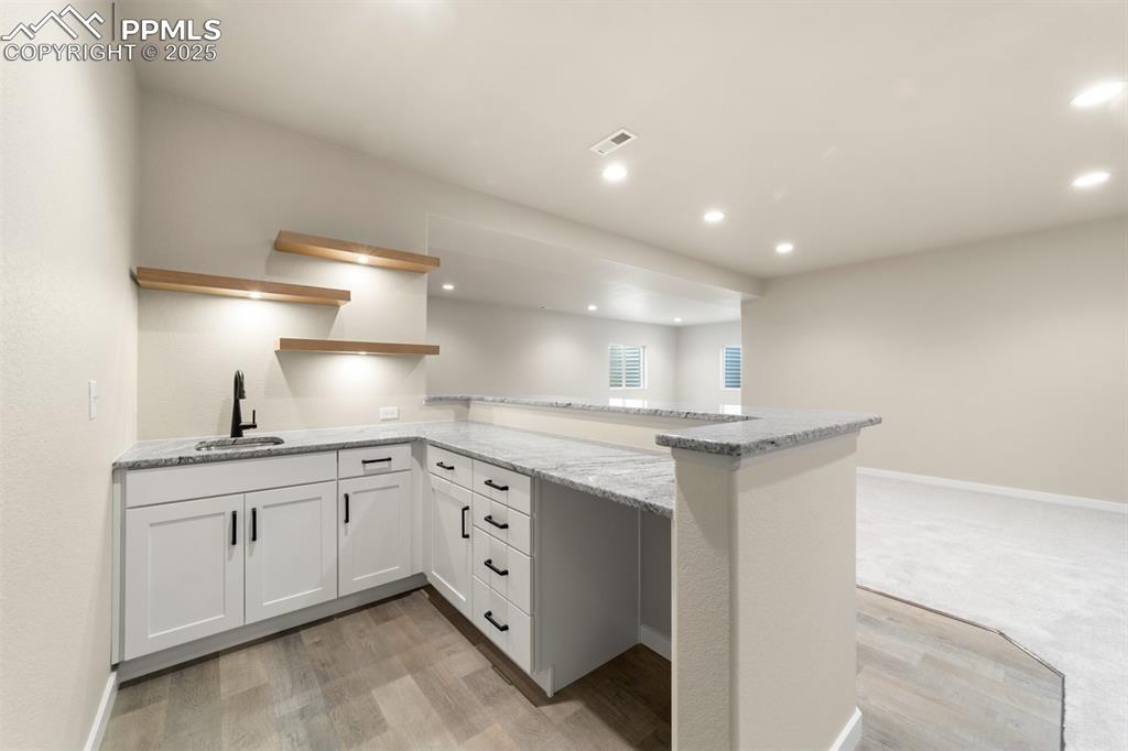 Same floor plan, different house for demonstration 