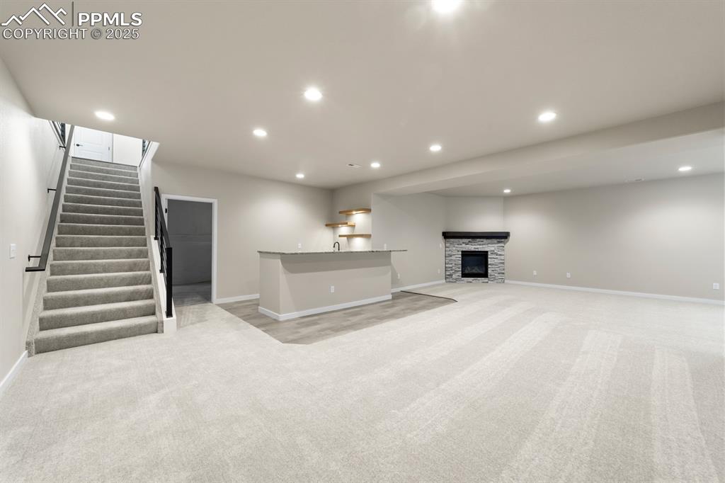 Same floor plan, different house for demonstration 