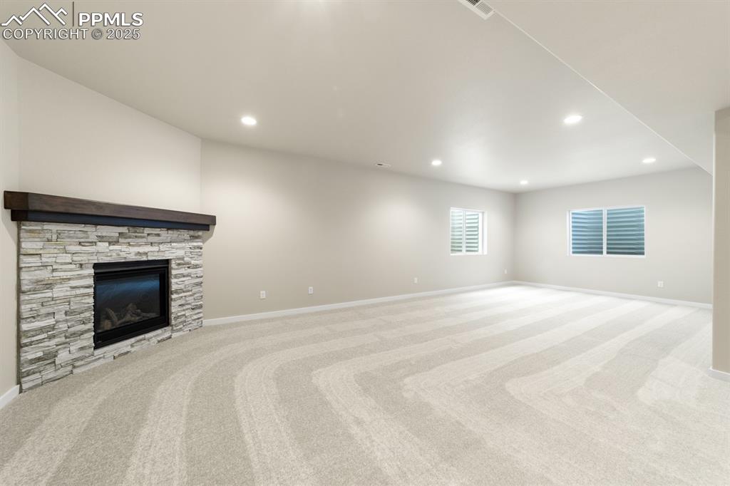 Same floor plan, different house for demonstration 