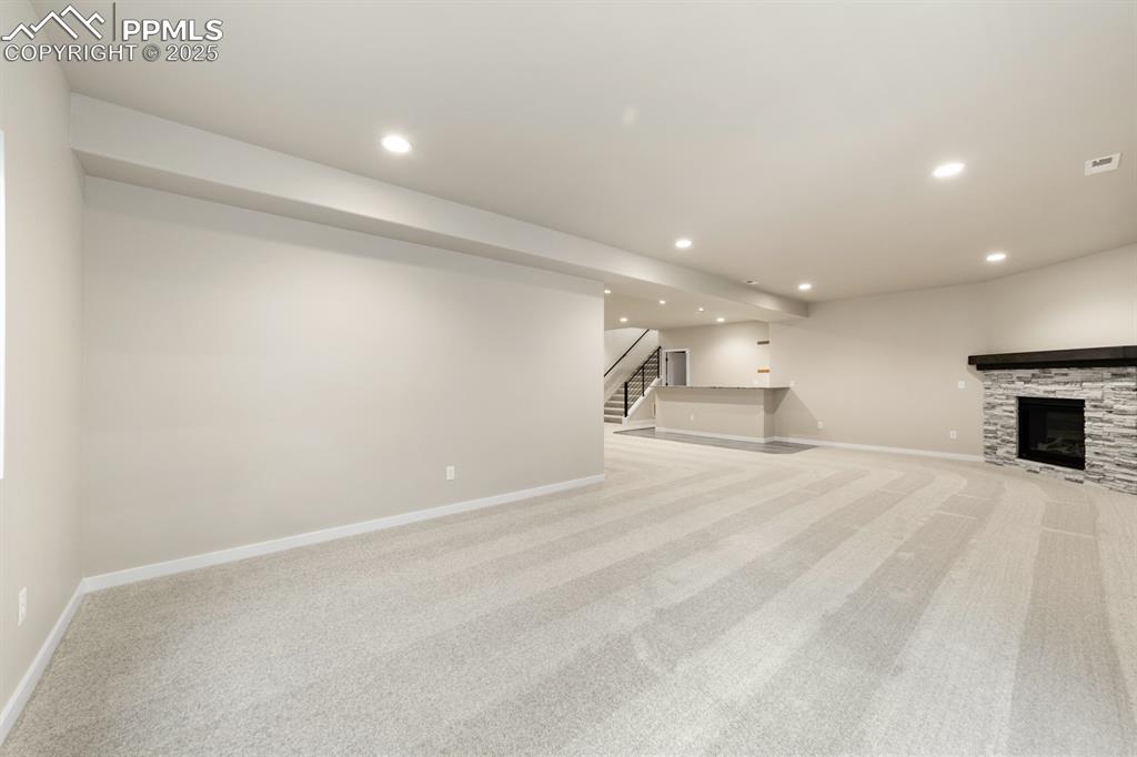 Same floor plan, different house for demonstration 