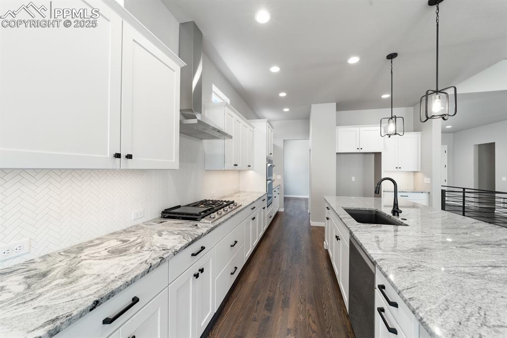 Same floor plan, different house for demonstration 