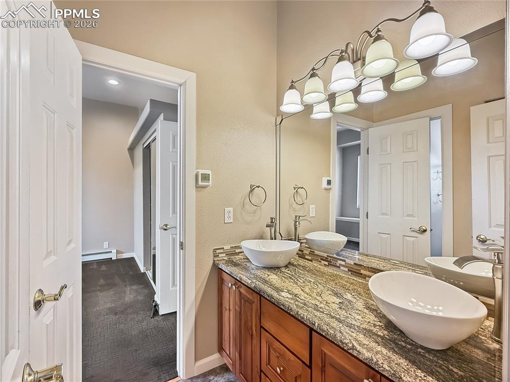 Enjoy natural light and access to the large trex deck (very private)