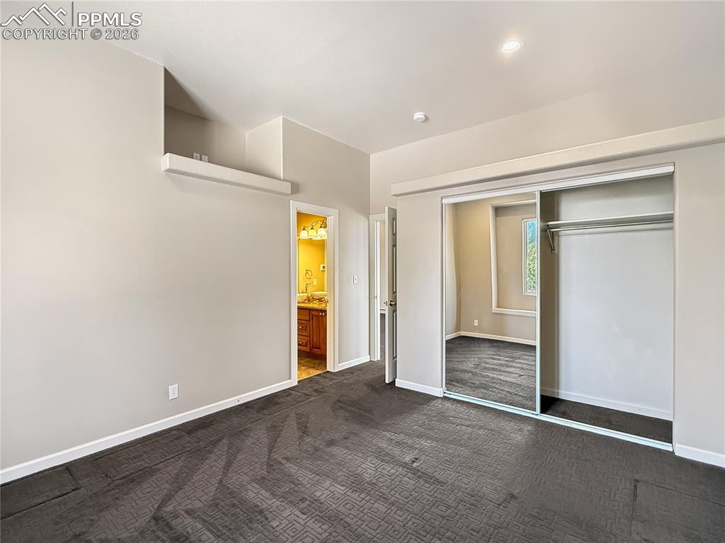 Bedroom 2,  has storage under the window seat