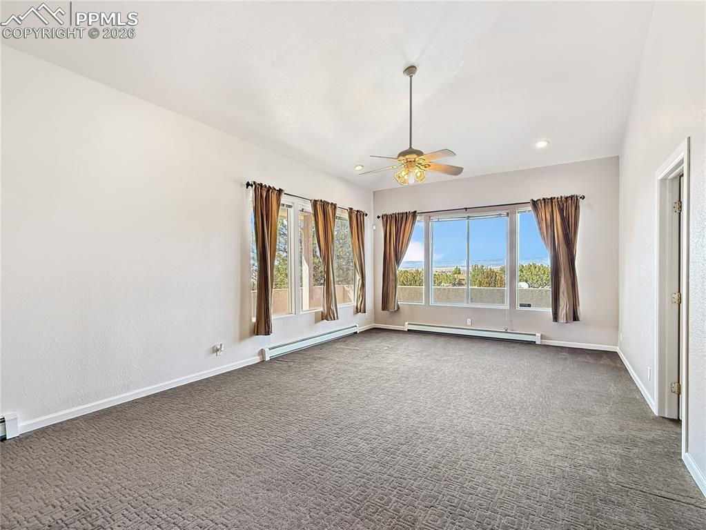 Plenty of storage in this jack and jill bath