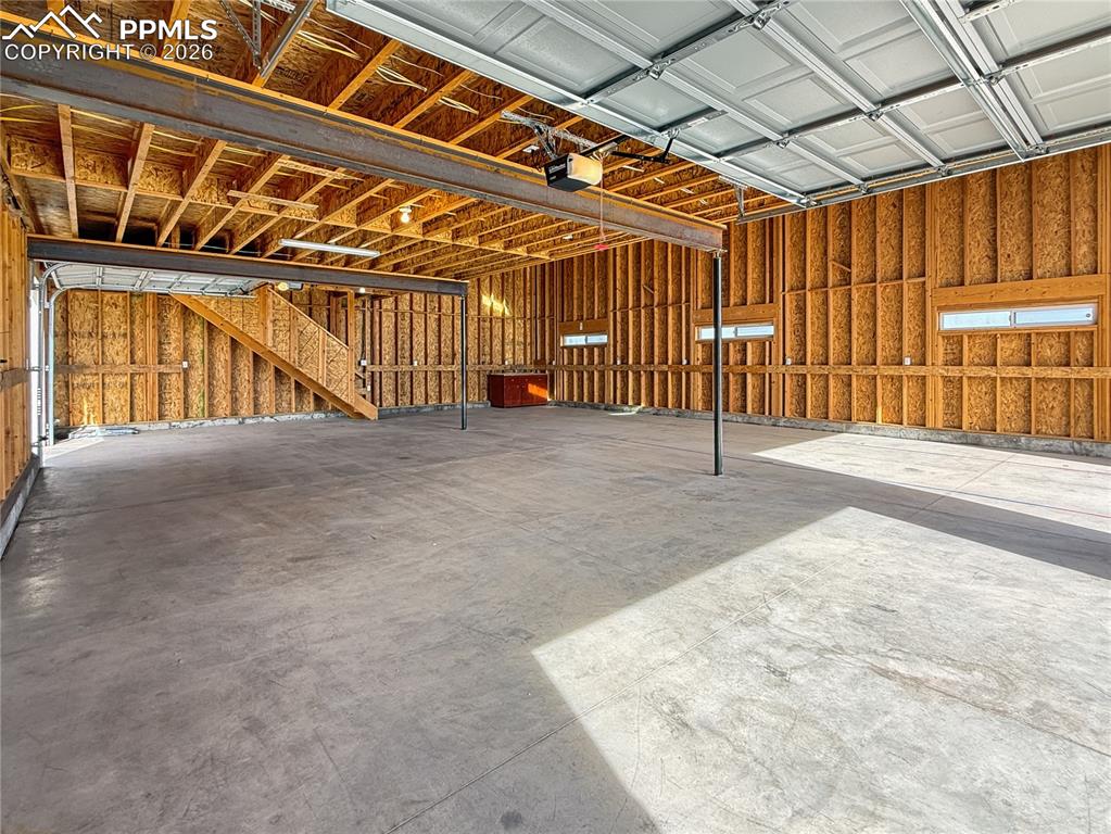 Huge detached garage