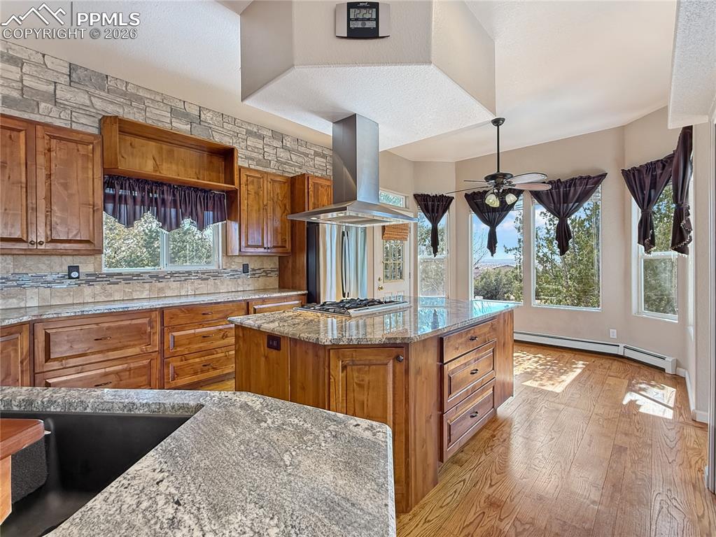 Beautiful marble entry