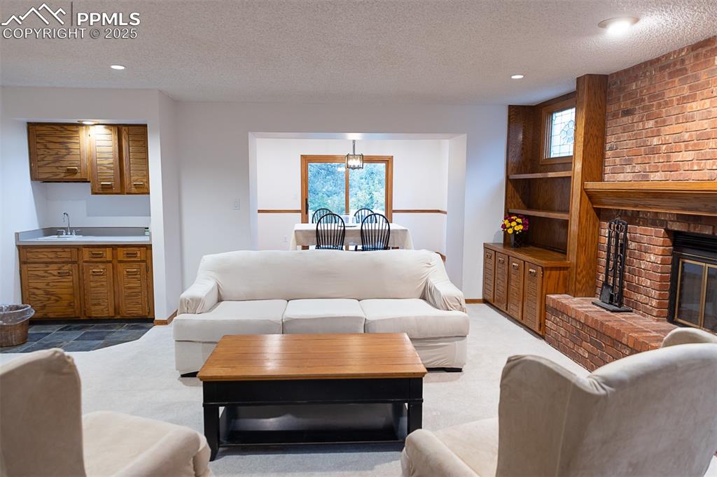 Living room looking towards dining room.