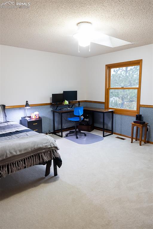 Another bedroom on the upper level.